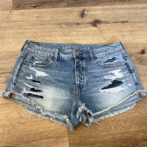 American Eagle tomgirl cutoffs